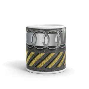 Audi s line rs sport car logo gift 11oz mug